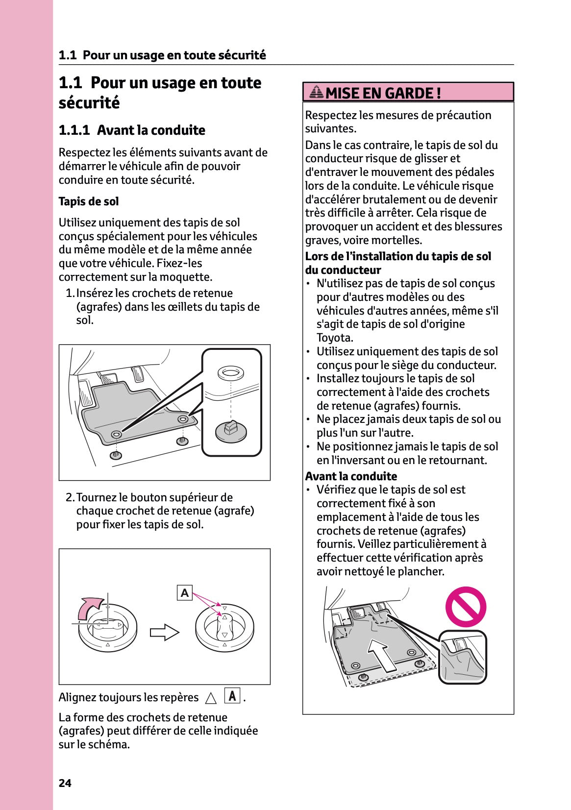 2026 Toyota Corolla Hybrid Hatchback/Touring Sports Owner's Manual | French