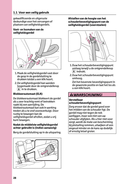 2023 Toyota Corolla Hybrid Hatchback/Touring Sports Owner's Manual | Dutch