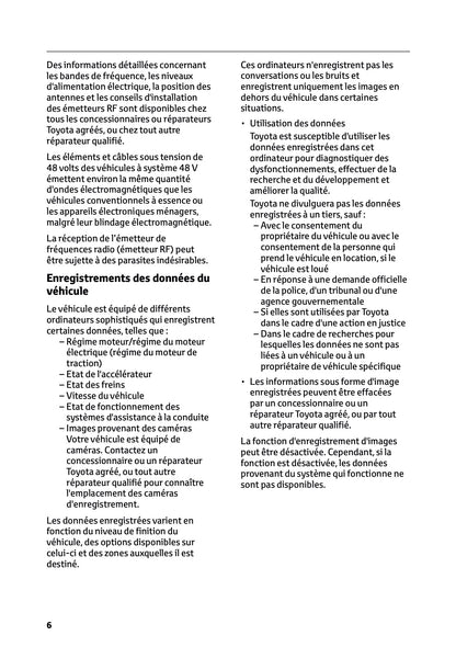 2024-2025 Toyota Hilux 48V Manuel du propriétaire | Français