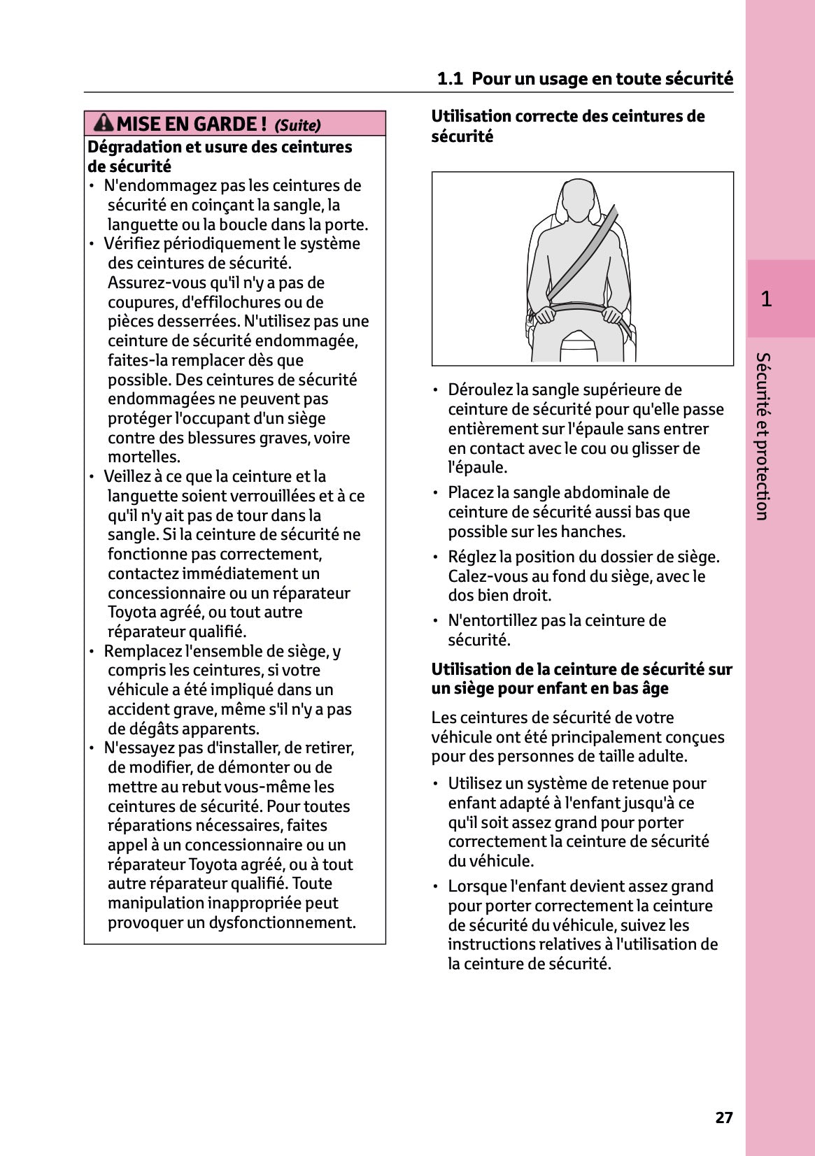 2025-2026 Toyota Mirai Owner's Manual | French
