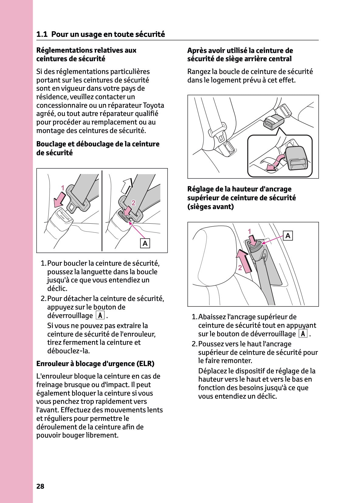 2025-2026 Toyota Mirai Owner's Manual | French