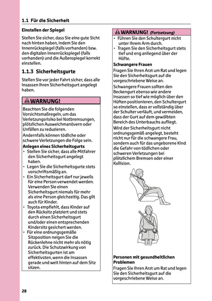 2026 Toyota RAV4 Hybrid Owner's Manual | German