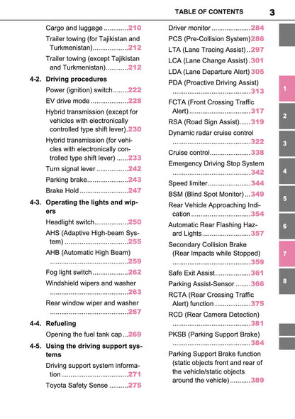 2026 Toyota RAV4 Hybrid Owner's Manual | English