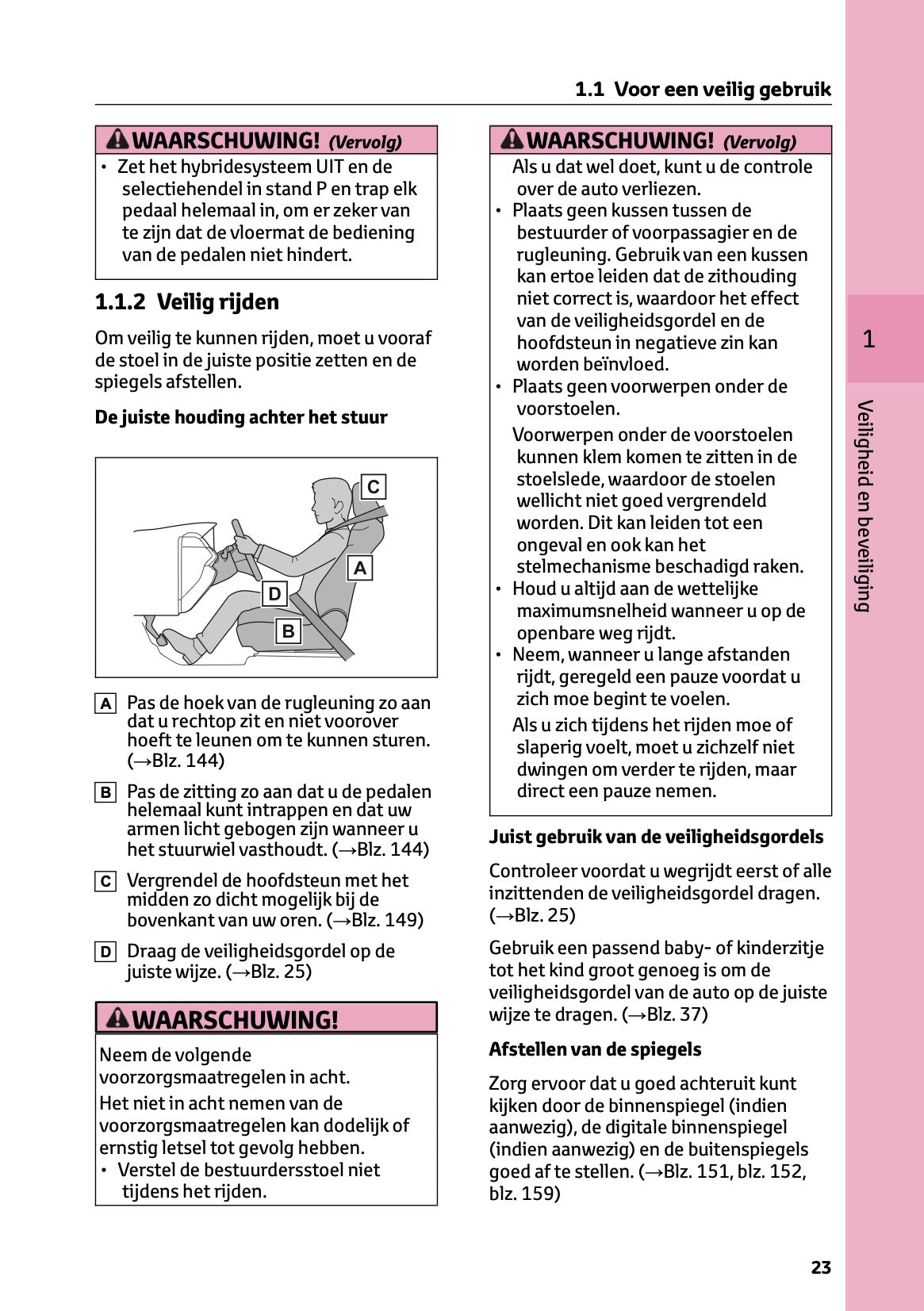 2024-2025 Toyota RAV4 Hybrid Owner's Manual | Dutch