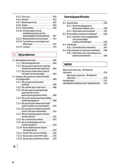 2026 Toyota RAV4 Hybrid Owner's Manual | Dutch