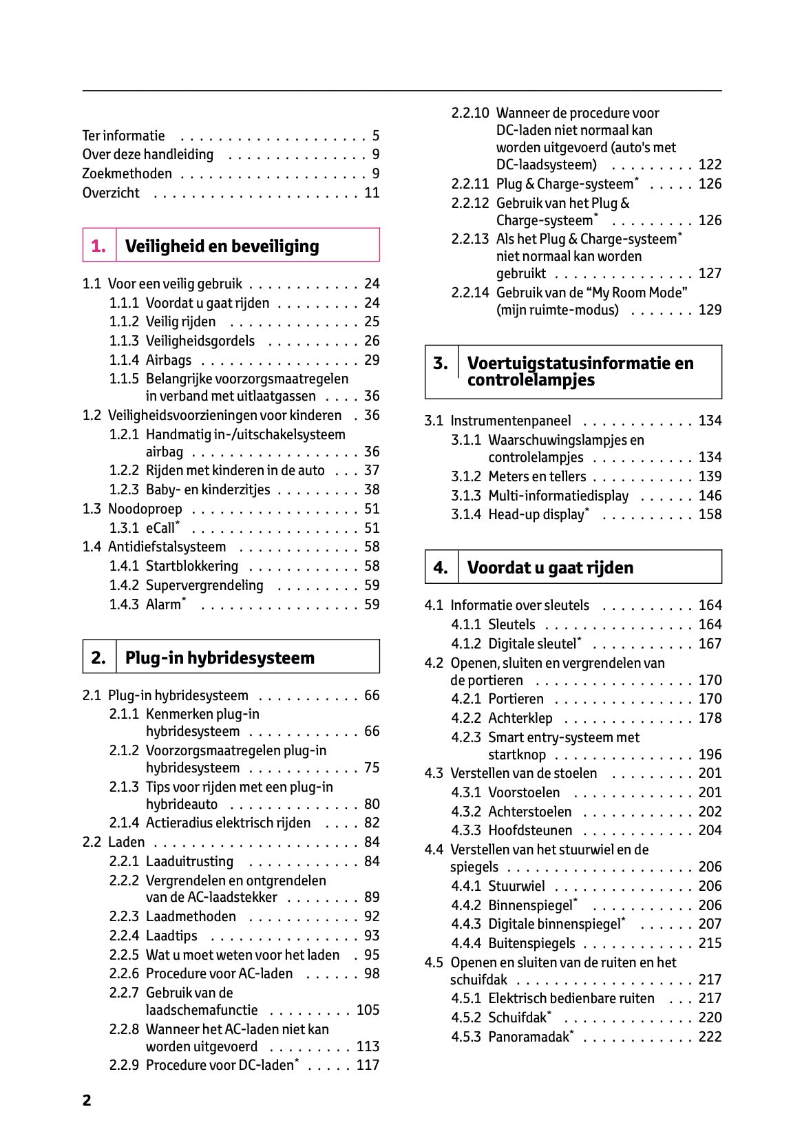 2026 Toyota RAV4 Plug-in-Hybrid Owner's Manual | Dutch