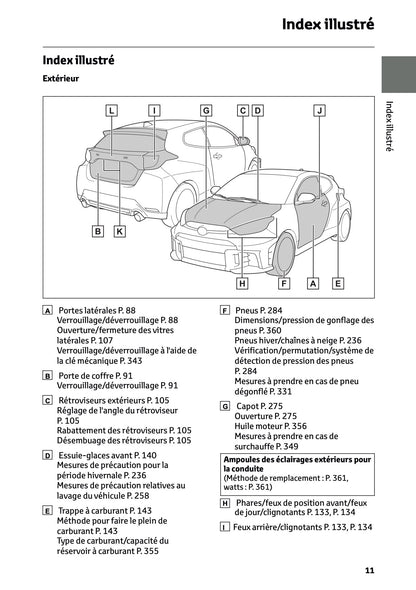 2025 Toyota GR Yaris Manuel du propriétaire | Français