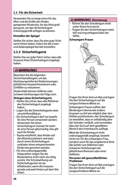 2026 Toyota Yaris Cross Hybrid Owner's Manual | German