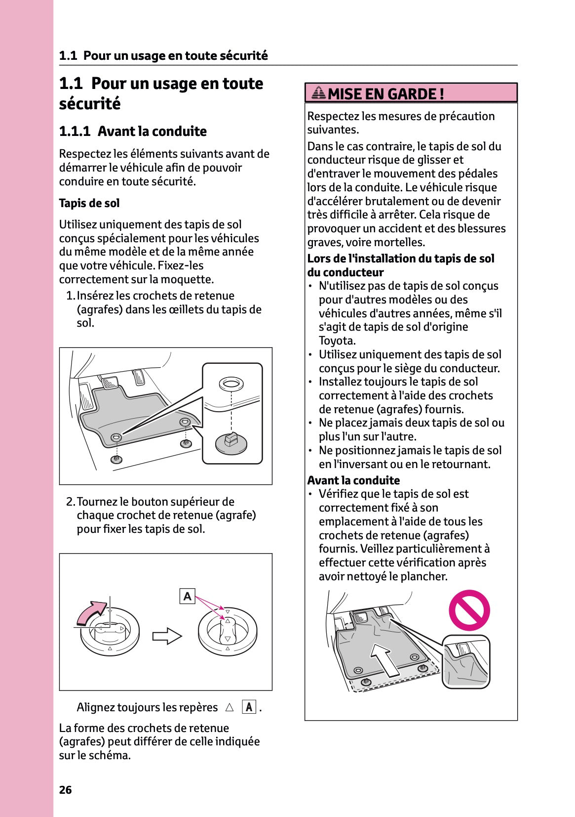 2026 Toyota Yaris Cross Hybrid Owner's Manual | French