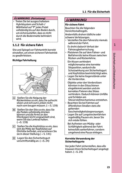 2024 Toyota Yaris Cross Hybrid Owner's Manual | German