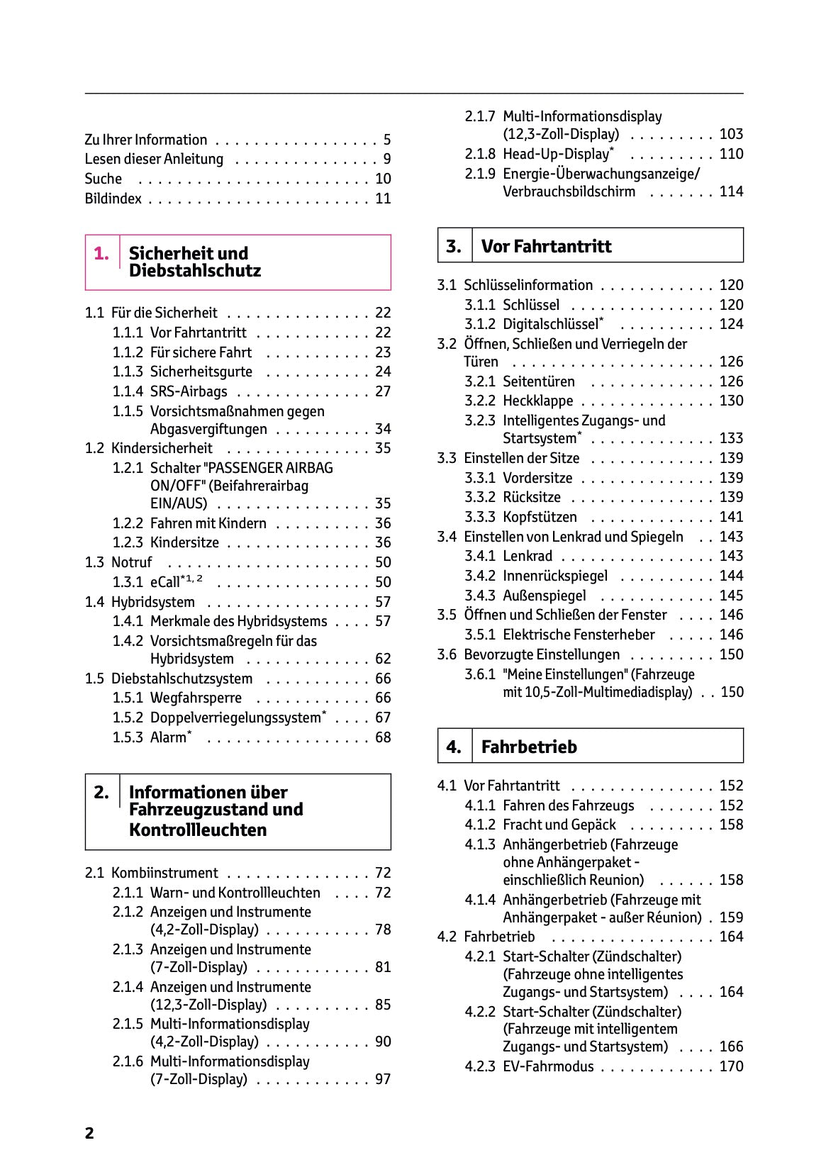 2026 Toyota Yaris Hybrid Owner's Manual | German