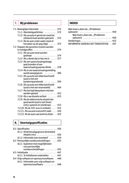 2026 Toyota Yaris Hybrid Owner's Manual | Dutch