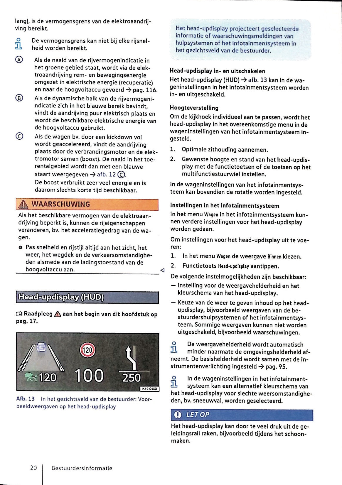 2020 Volkswagen Golf eHybrid / Golf GTE Manuel du propriétaire | Néerlandais