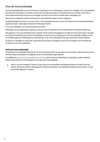 2022-2023 Volkswagen T-Cross Owner's Manual | Dutch