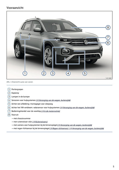 2022-2023 Volkswagen T-Cross Owner's Manual | Dutch