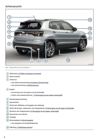 2022-2023 Volkswagen T-Cross Owner's Manual | Dutch
