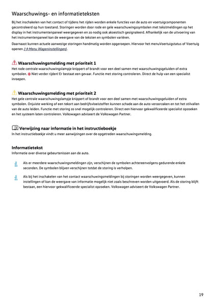 2022-2023 Volkswagen T-Cross Owner's Manual | Dutch
