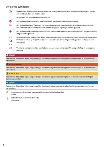 2021-2022 Volkswagen Tiguan Owner's Manual | Dutch