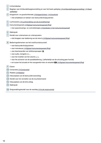 2021-2022 Volkswagen Tiguan Owner's Manual | Dutch