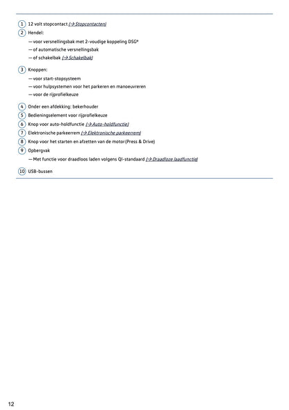 2021-2022 Volkswagen Tiguan Owner's Manual | Dutch