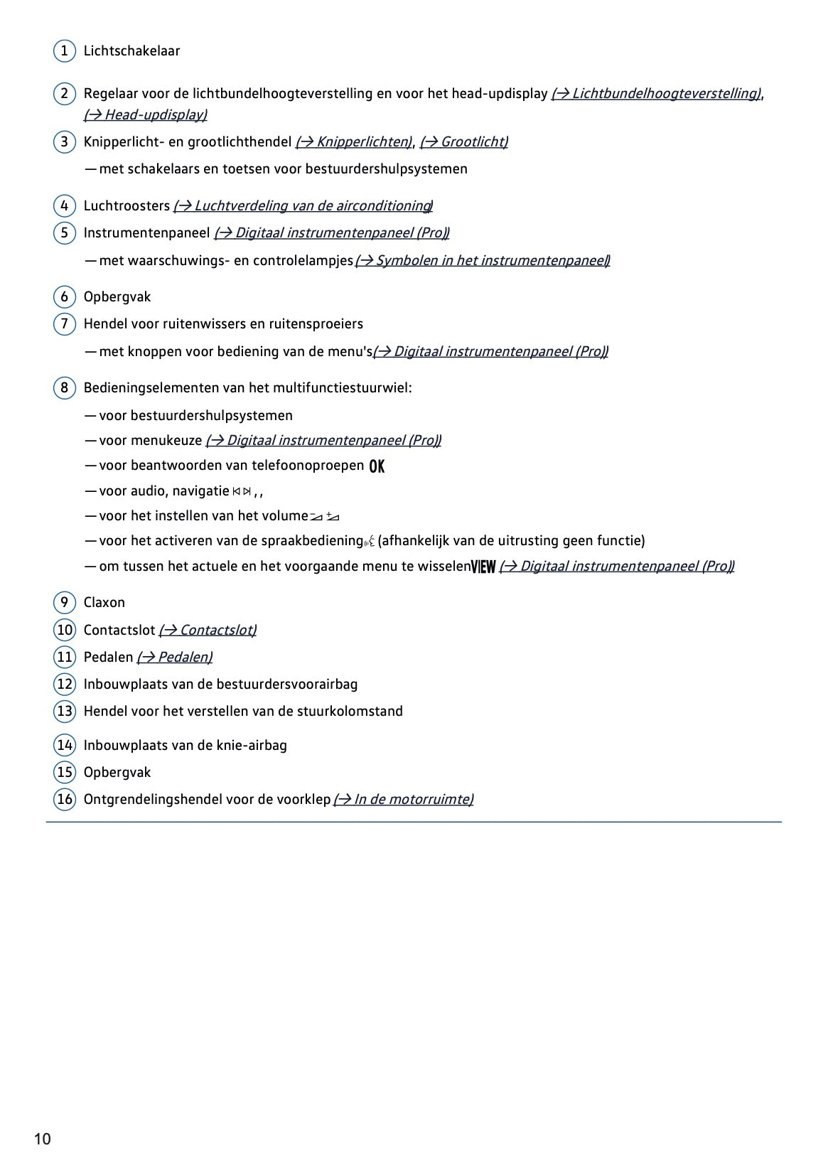 2023-2024 Volkswagen Tiguan Owner's Manual | Dutch