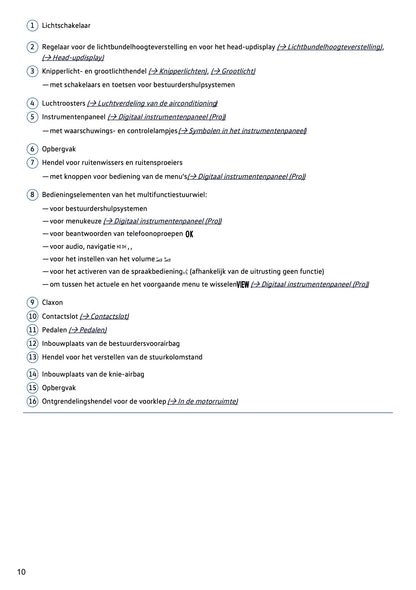 2023-2024 Volkswagen Tiguan Owner's Manual | Dutch