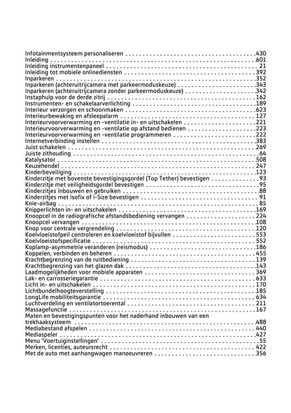 2023-2024 Volkswagen Tiguan Owner's Manual | Dutch