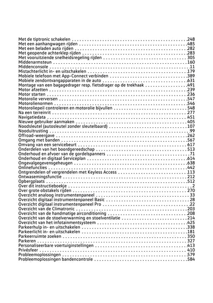 2023-2024 Volkswagen Tiguan Owner's Manual | Dutch