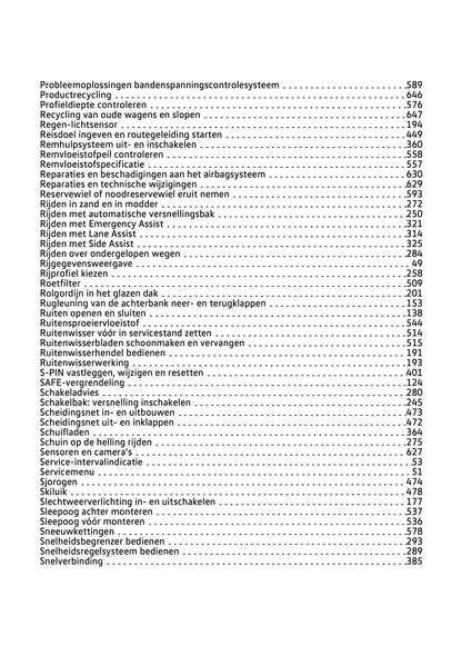 2023-2024 Volkswagen Tiguan Owner's Manual | Dutch