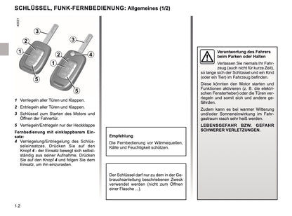 2019-2021 Renault Captur Manuel du propriétaire | Allemand