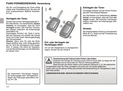 2019-2021 Renault Captur Manuel du propriétaire | Allemand