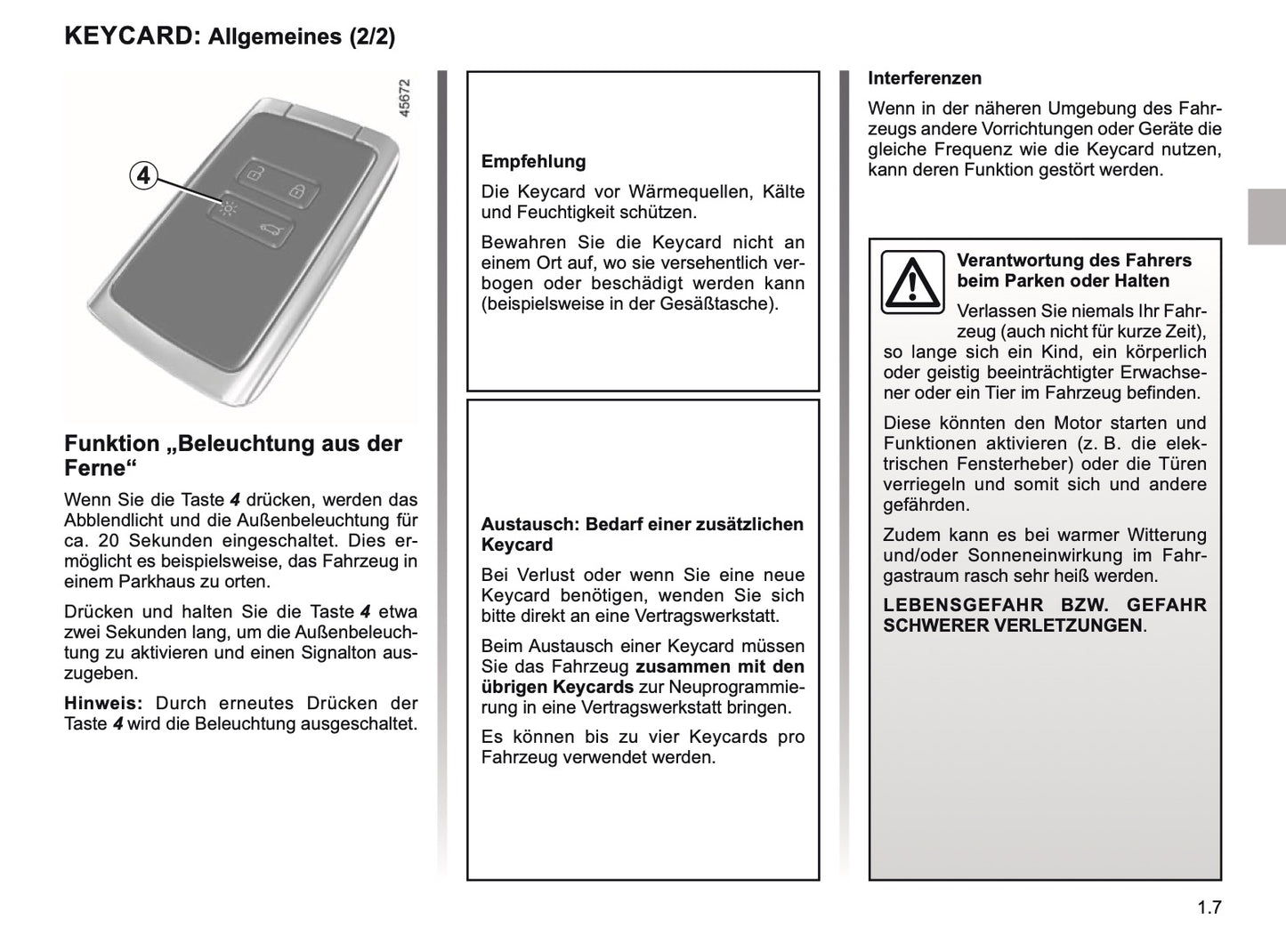 2019-2021 Renault Captur Manuel du propriétaire | Allemand