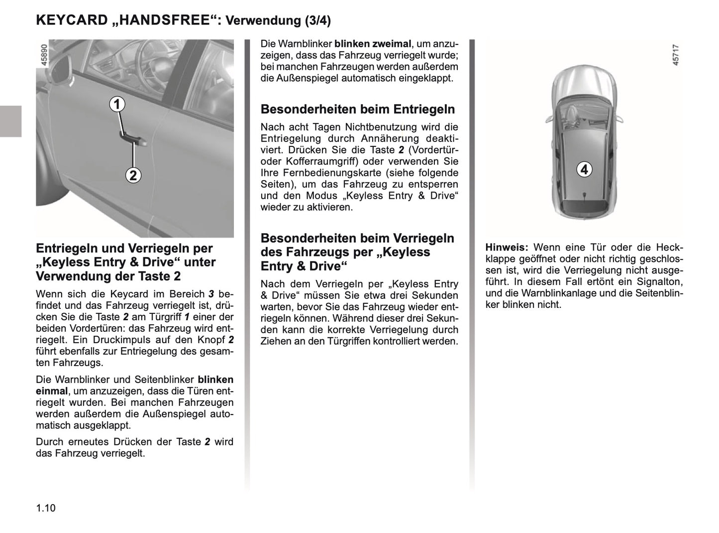 2019-2021 Renault Captur Manuel du propriétaire | Allemand
