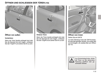 2019-2021 Renault Captur Manuel du propriétaire | Allemand