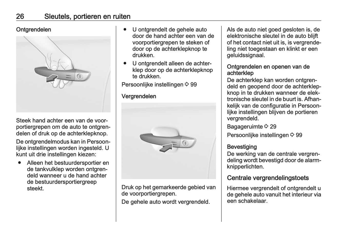 2020-2022 Opel Crossland Owner's Manual | Dutch