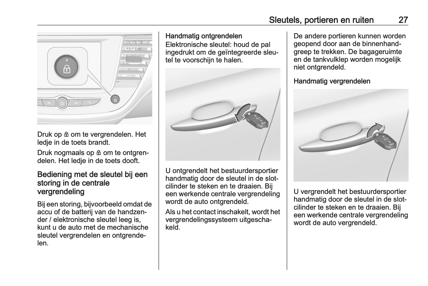 2020-2022 Opel Crossland Manuel du propriétaire | Néerlandais