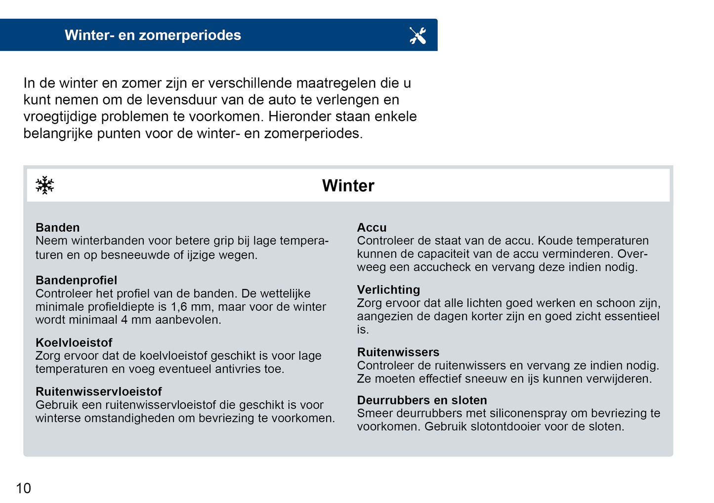 Onderhoudsboekje voor Renault