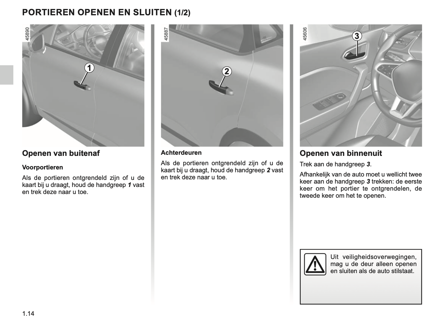 2023-2024 Renault Captur Owner's Manual | Dutch