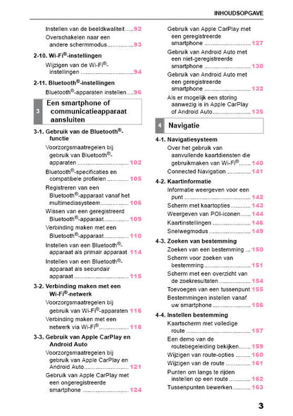 2024 Toyota Corolla Touring Sports Navigation Manual | Dutch