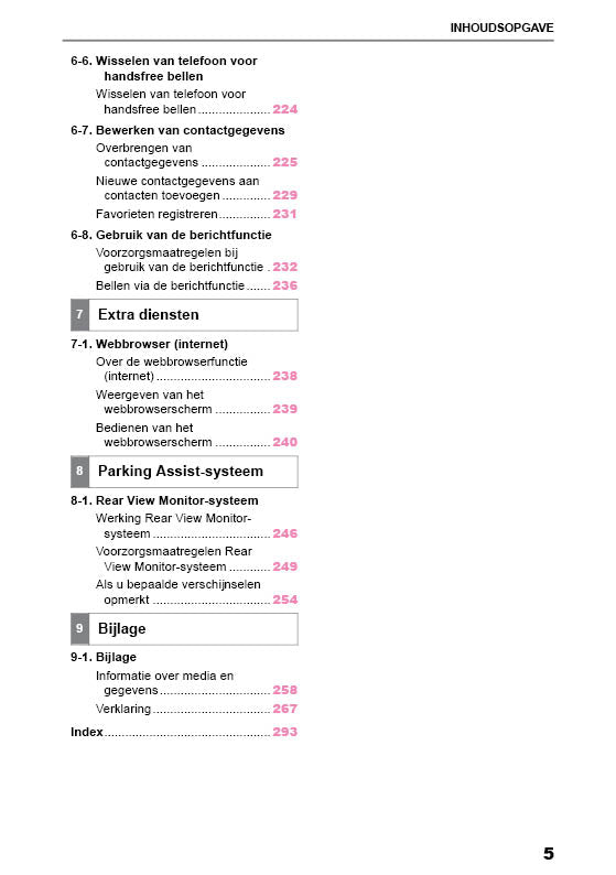 2024 Toyota Corolla Touring Sports Navigation Manual | Dutch