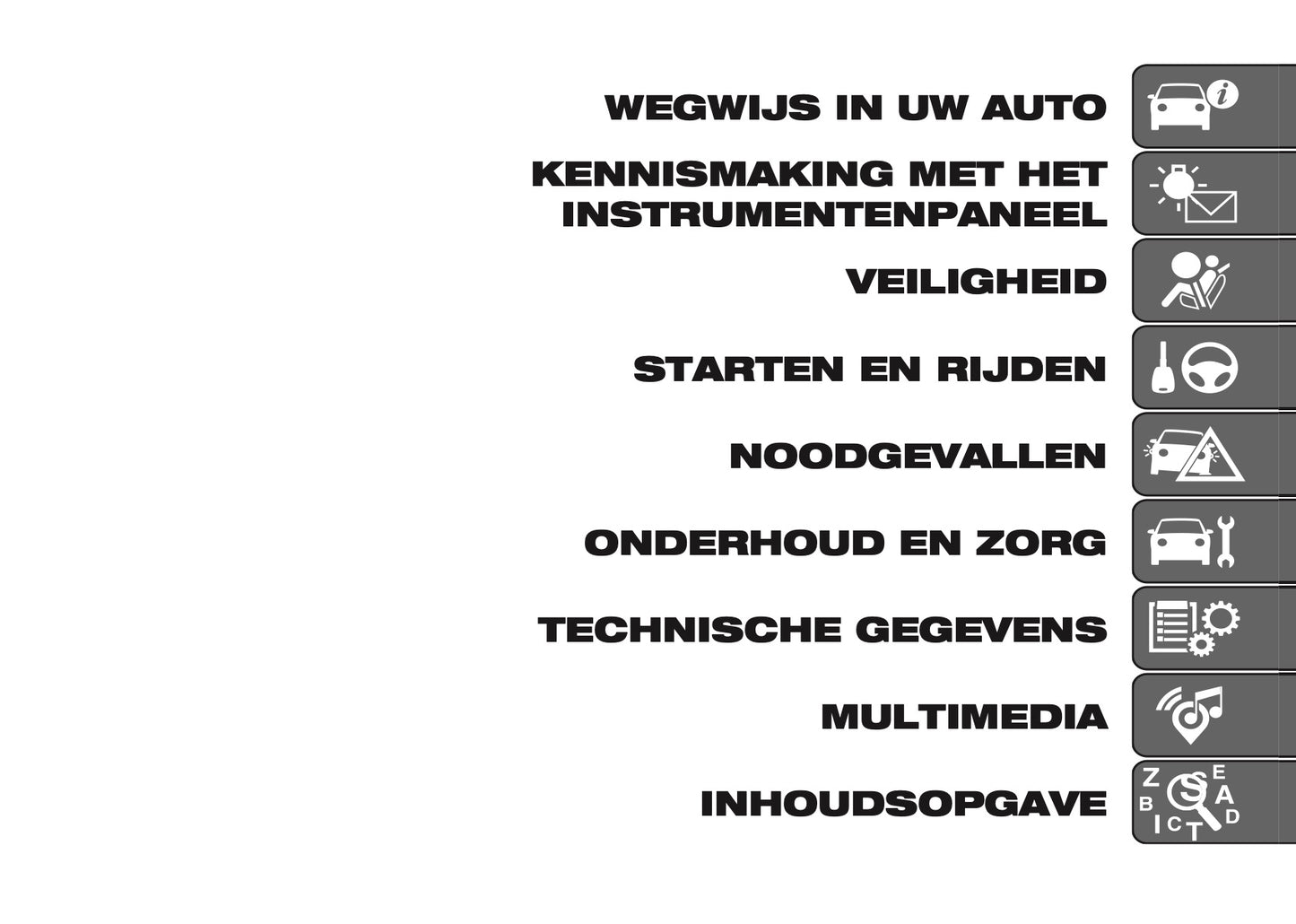 2022-2023 Fiat 500/500 Hybrid/500C/500C Hybrid Owner's Manual | Dutch