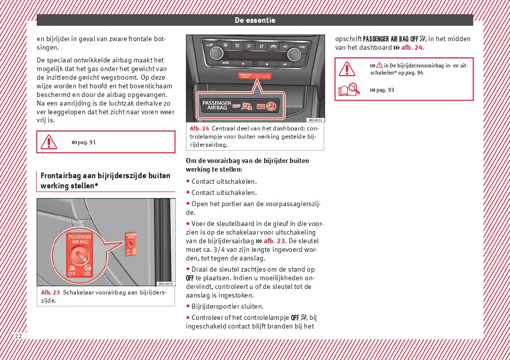 2017-2018 Seat Ibiza Owner's Manual | Dutch