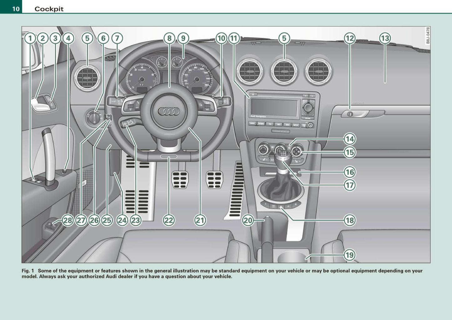 2009 Audi TT Coupe Owner's Manual | English