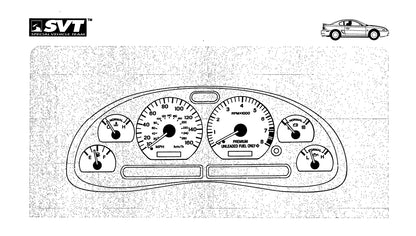 1998 Ford Mustang SVT Cobra Owner's Manual | English