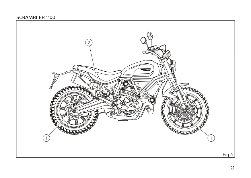 2019 Ducati Scrambler 1100 Owner's Manual | English