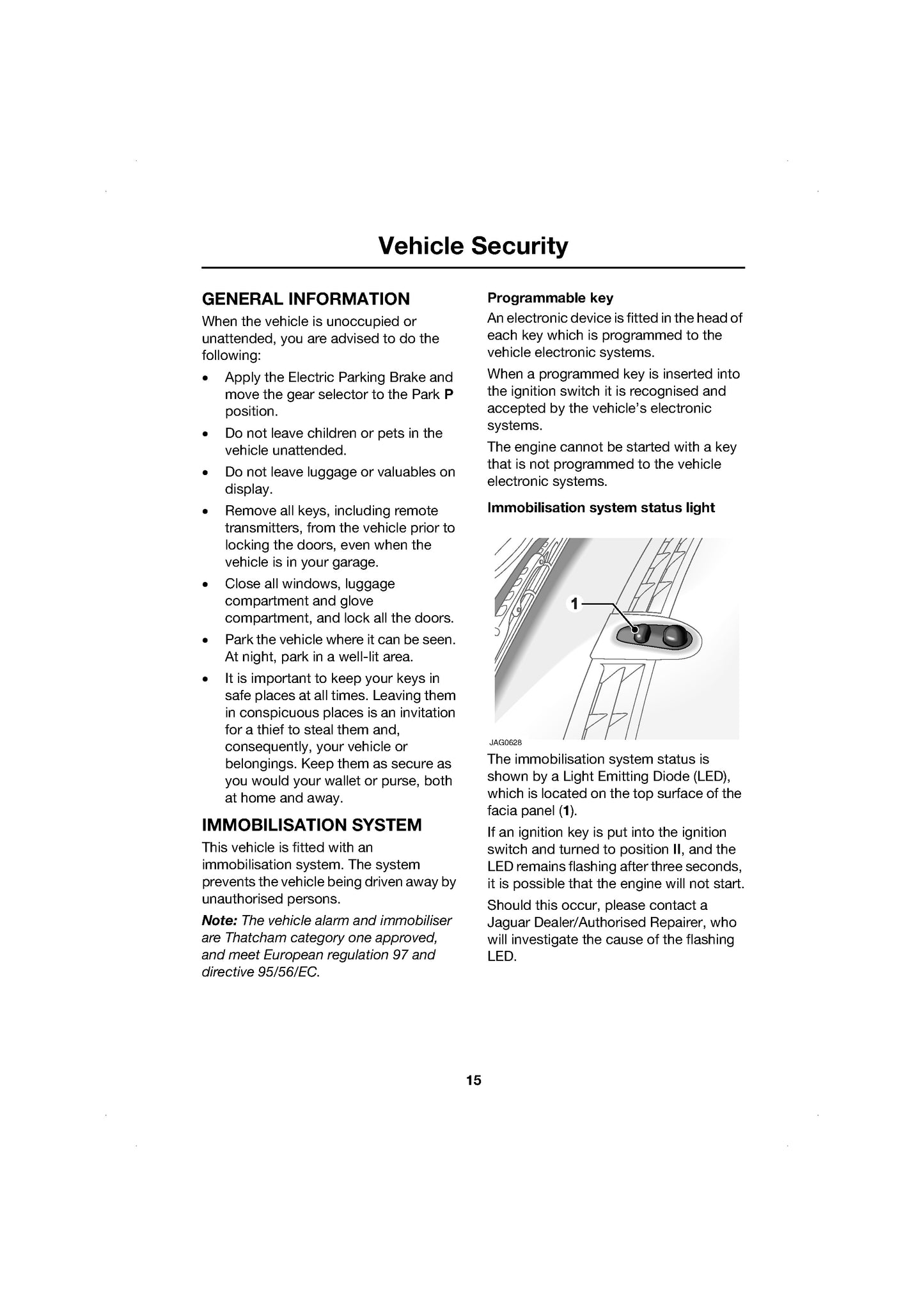 2008 Jaguar XJ Owner's Manual | English