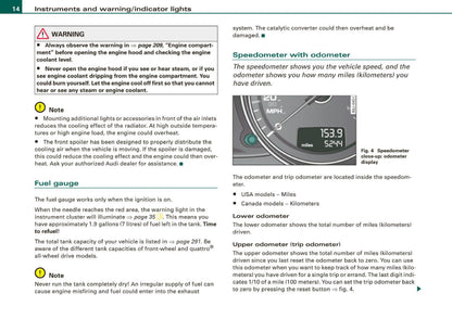 2009 Audi TT Coupe Owner's Manual | English