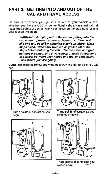 1990-1999 Peterbilt Manuel du propriétaire | Anglais