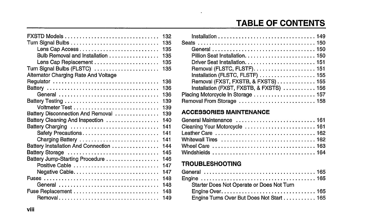 2004 Harley-Davidson Softail Owner's Manual | English