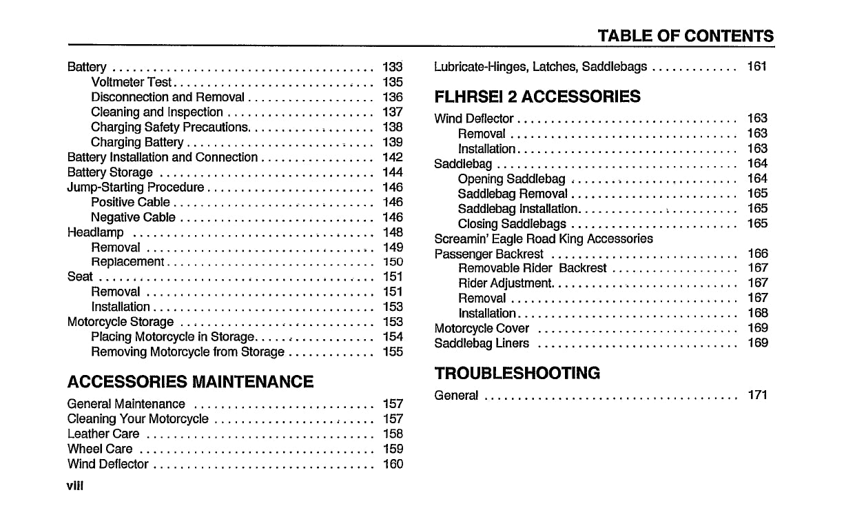 2003 Harley-Davidson FLHRSEI2 Owner's Manual | English